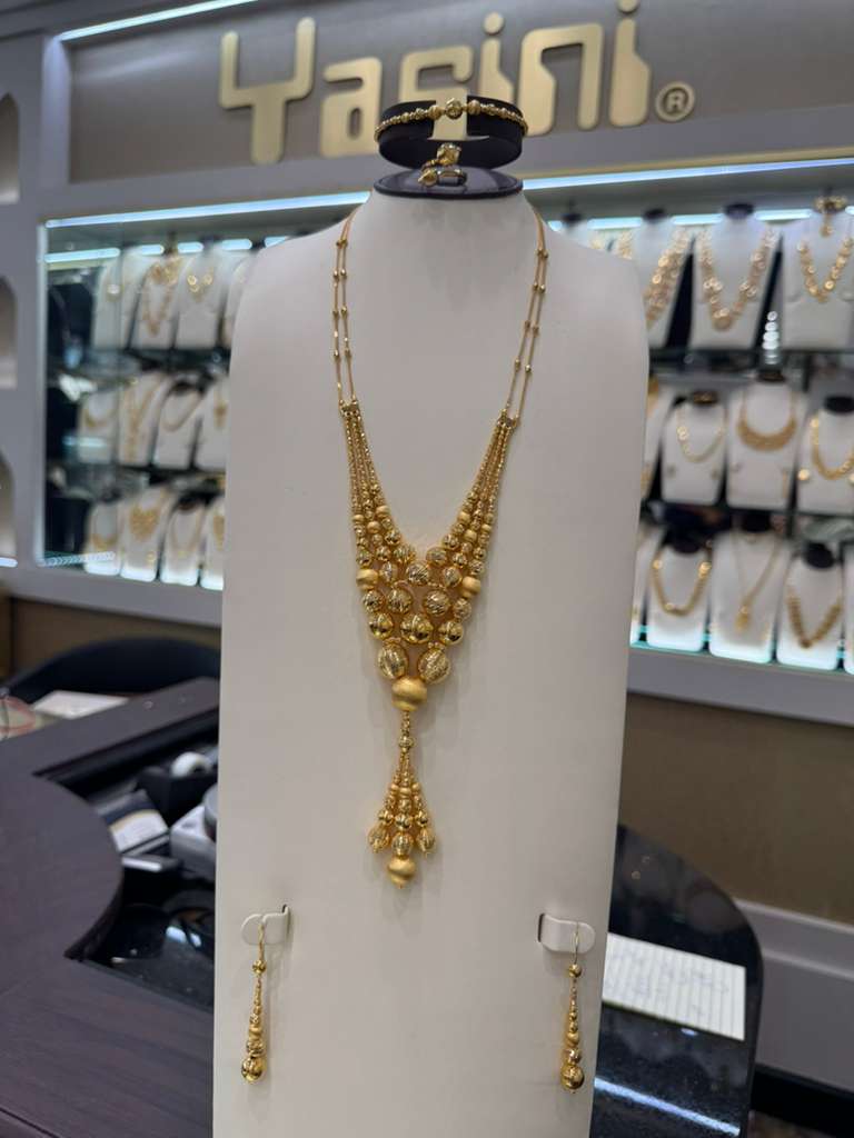 21K Gold Necklace Set